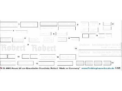 Anzio 28 Cm Railway Gun Robert - image 1
