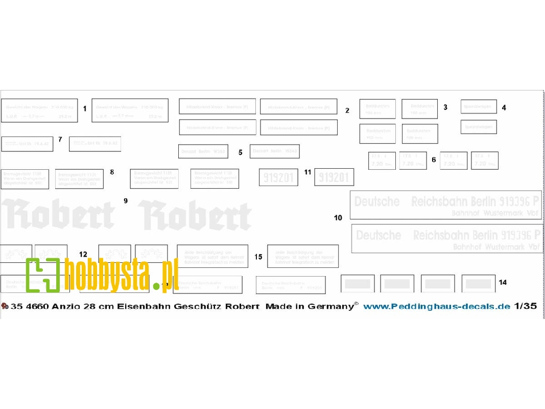 Anzio 28 Cm Railway Gun Robert - image 1