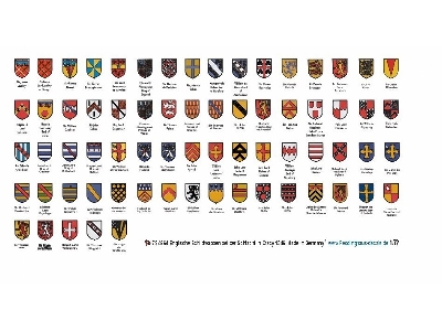 English Heraldic -  Crecy 1346 - image 1