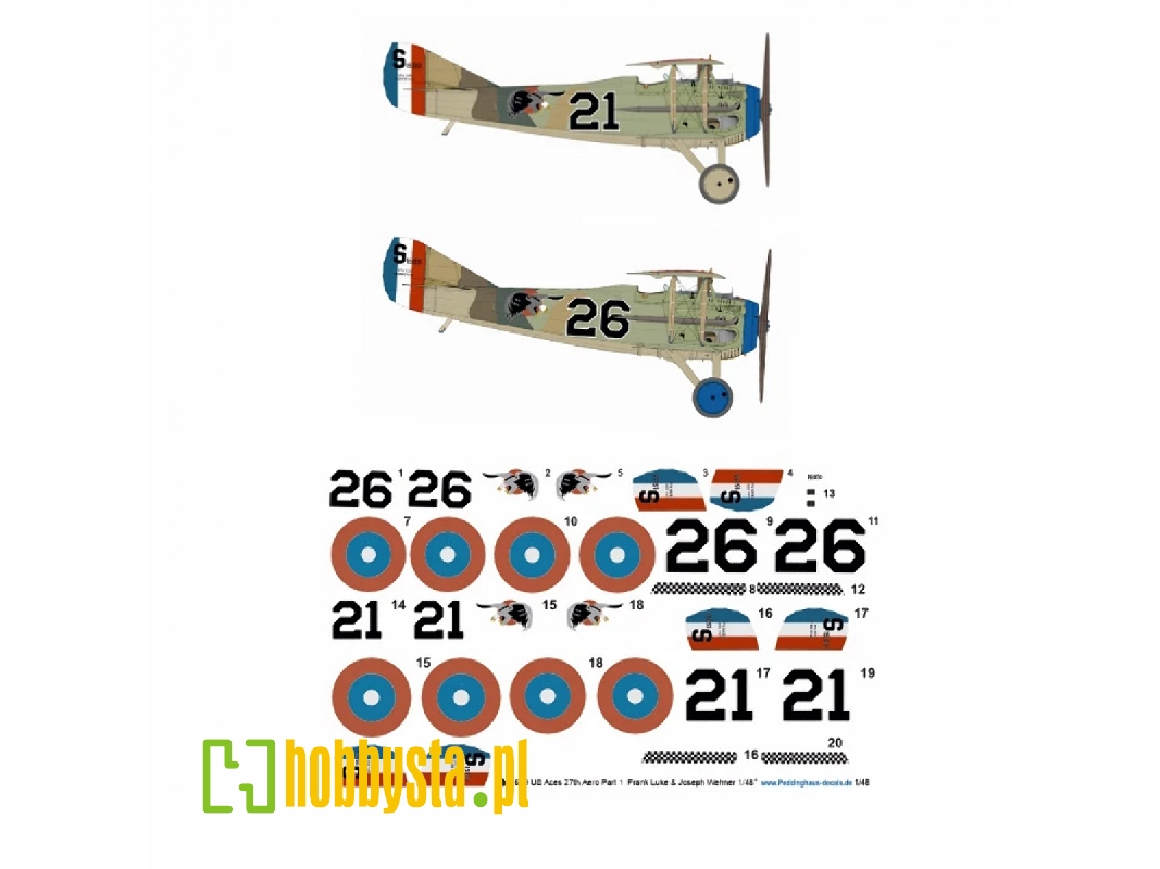 Us Aces 27th Aero Part 1 - Frank Luke & Joseph Wehner - image 1