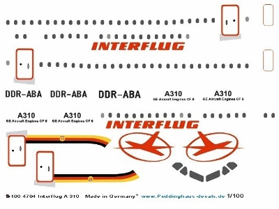 Airbus A310 - Interflug - image 1