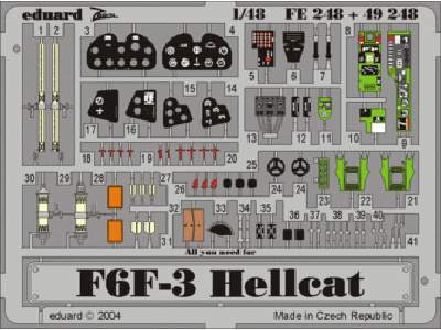 F6F-3 1/48 - Hasegawa - - image 1