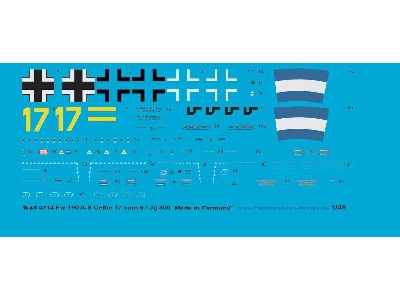 Focke Wulf Fw-190 A-8 - Gelbe 17 Vom 6 / Jg 300 - image 1