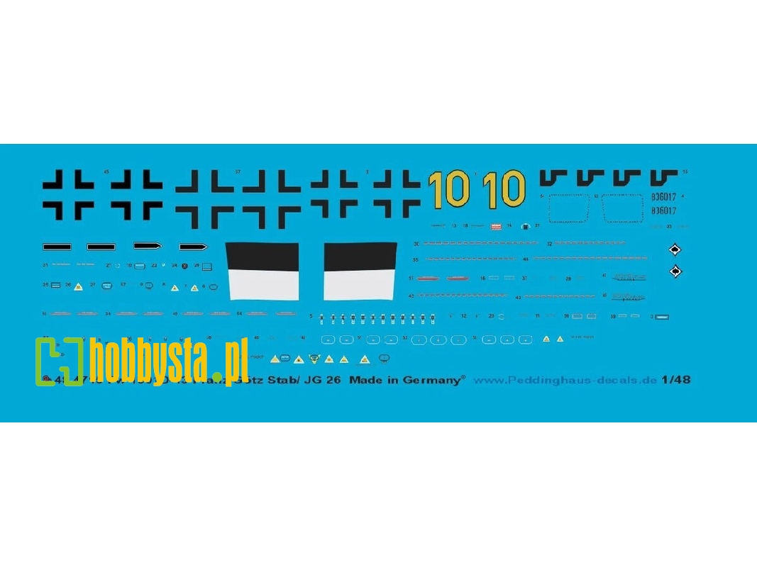 Focke Wulf Fw-190 D-13 - Franz Götz Stab/ Jg 26 - image 1