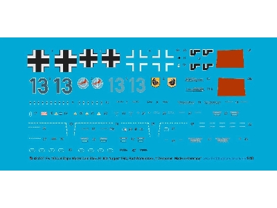 Focke Wulf Fw 190 A-8 - Major Walter Dahl Stab Jg 300 , August 1944 Bad Wörishofen , 2 Versionen - image 1