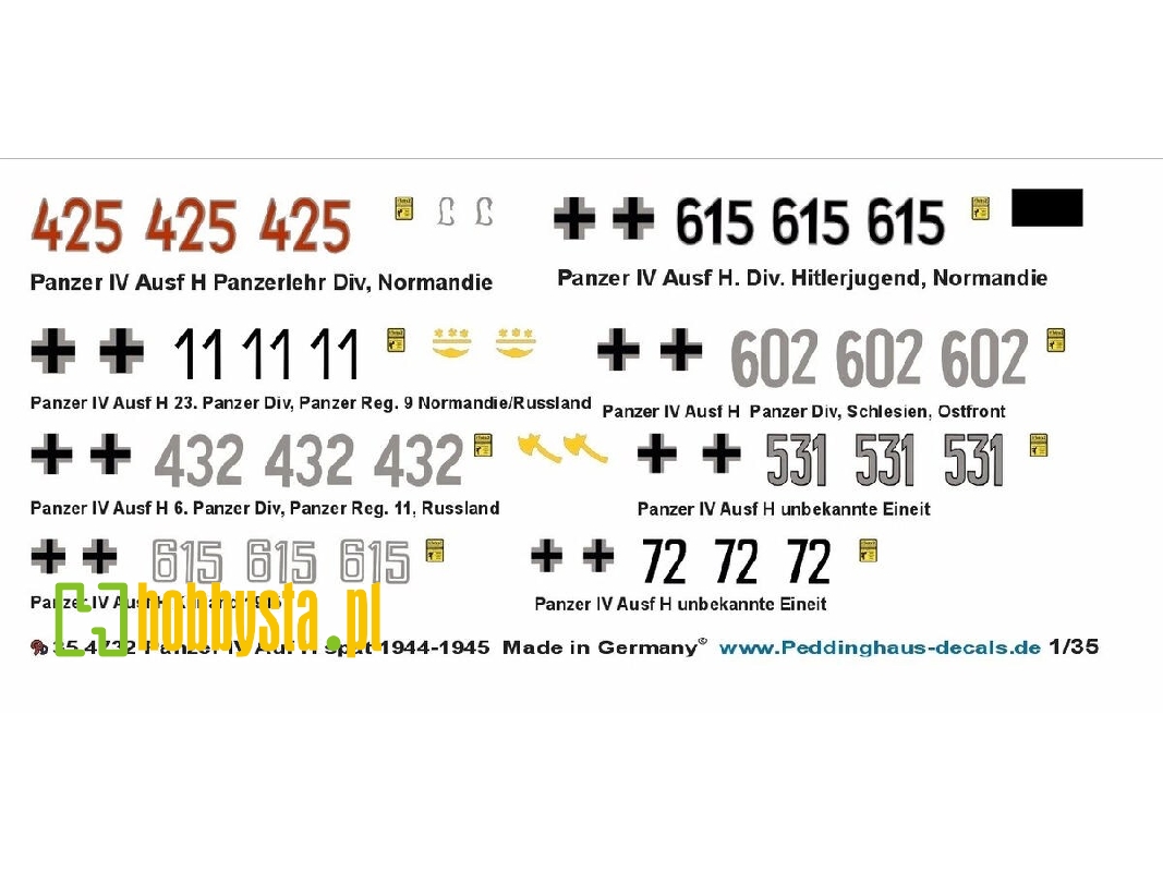 Panzer Iv Ausf.H Late (1944-1945) - image 1