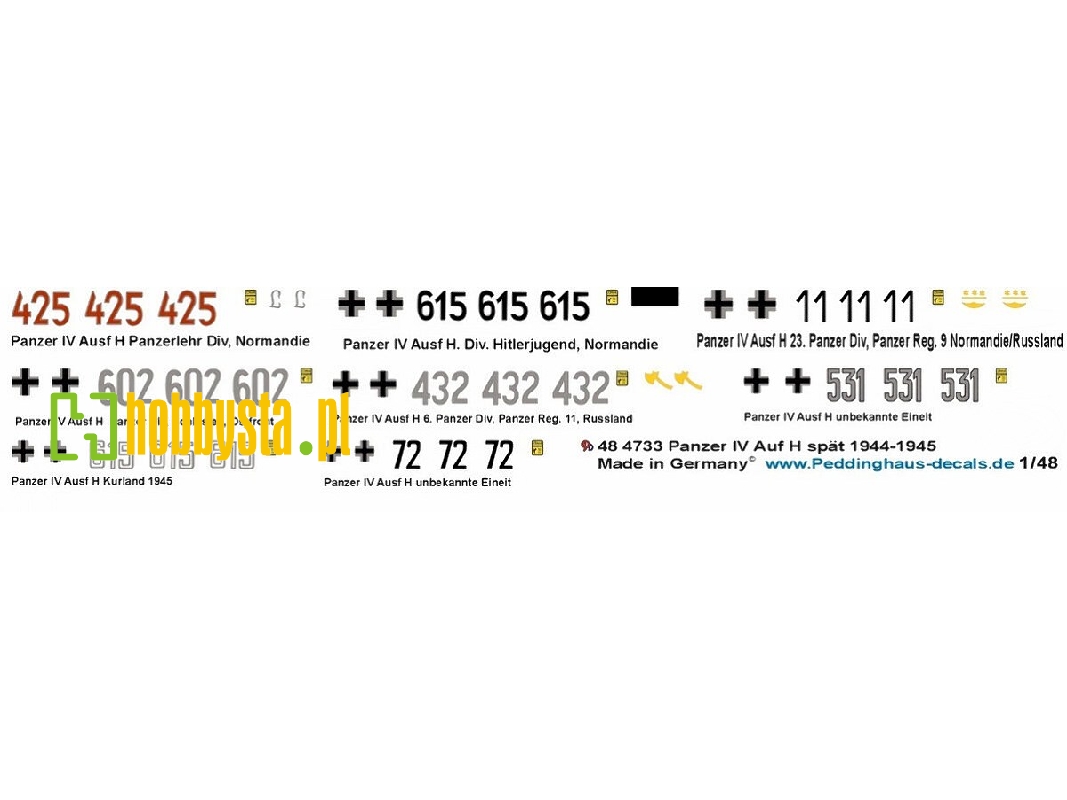 Panzer Iv Ausf.H Late (1944-1945) - image 1