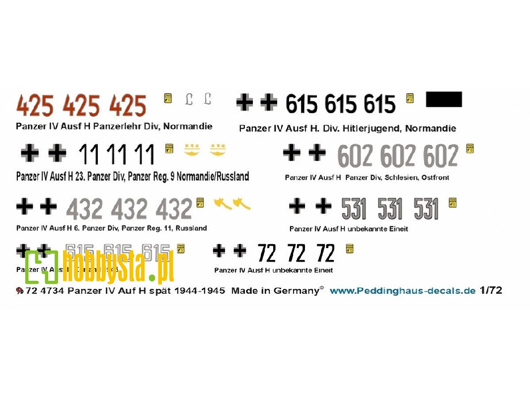 Panzer Iv Ausf.H Late (1944-1945) - image 1