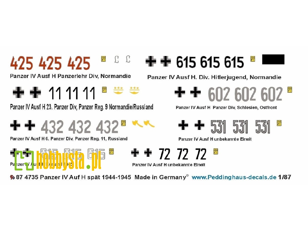 Panzer Iv Ausf.H Late (1944-1945) - image 1