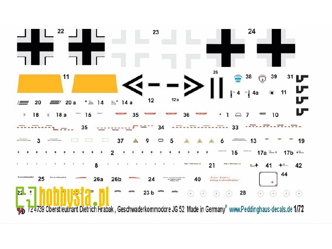 Oberstleutnant Dietrich Hrabak Geschwaderkommodore Jg 52 - image 1