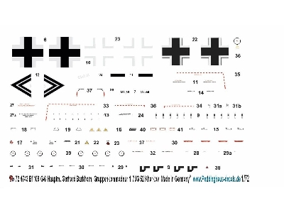 Messerschmitt Bf-109 G-6 - Hauptmann Gerhard Barkhorn / 1 Jg 52 Karkov - image 1