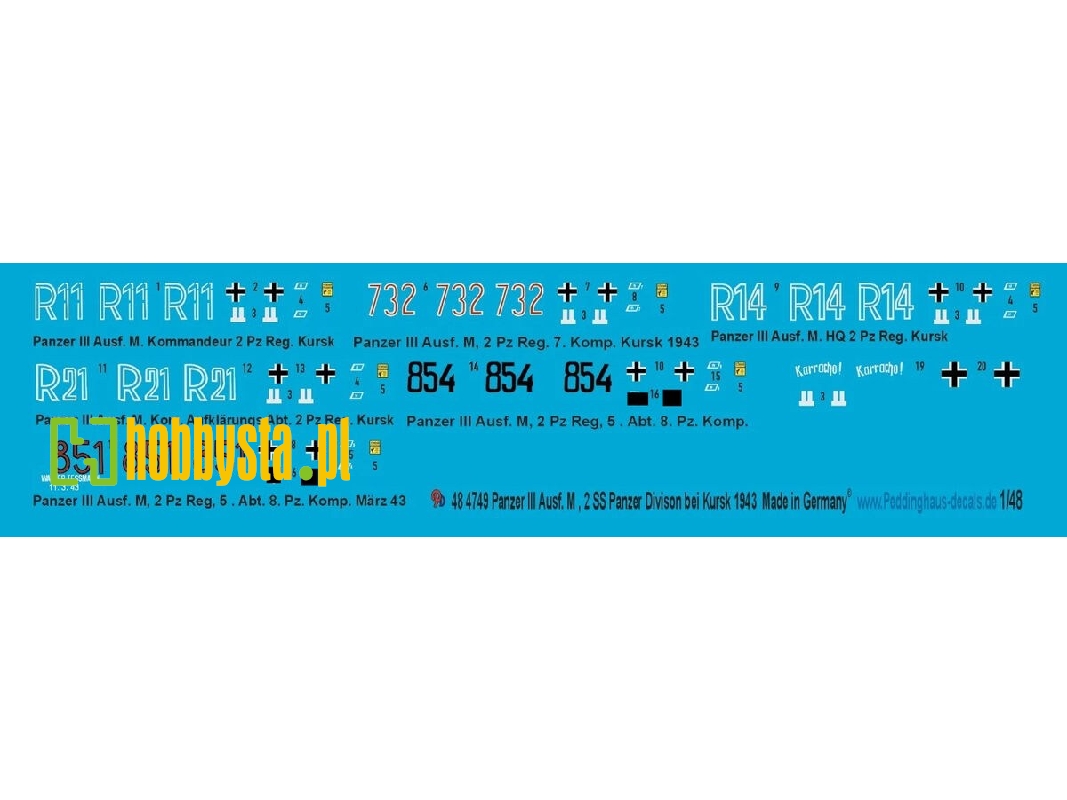 Panzer Iii Ausf. M - 2nd Ss Panzer Division (March - July 1943) - image 1