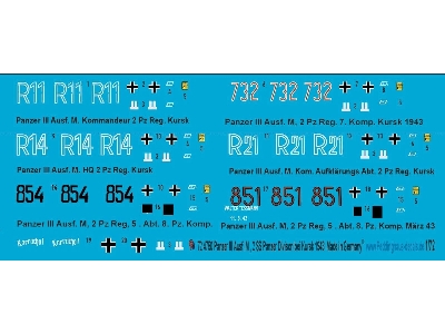 Panzer Iii Ausf. M - 2nd Ss Panzer Division (March - July 1943) - image 1