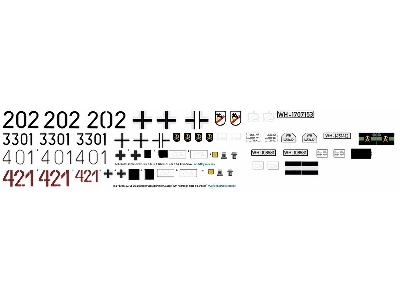 2 Sd. Kfz 251. 2 Panther Und Horch Stabswagen - image 1
