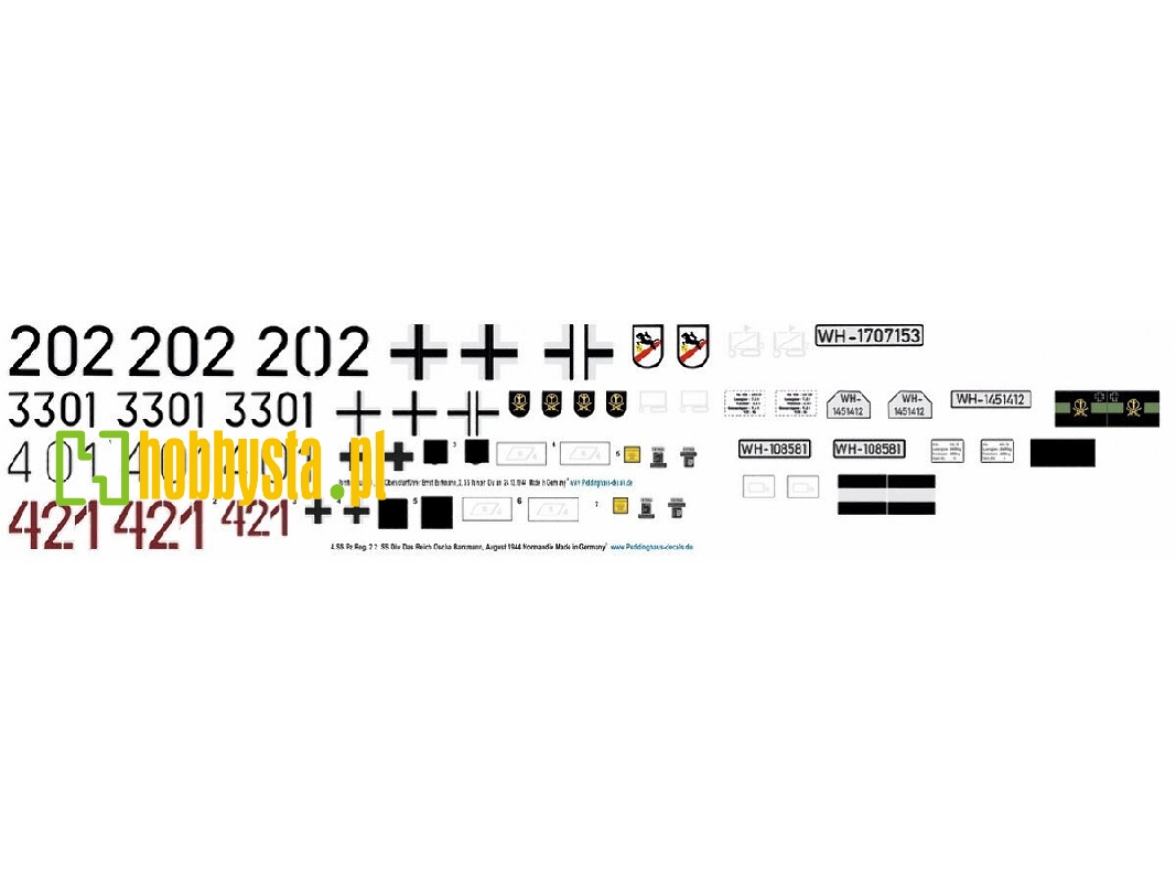 2 Sd. Kfz 251. 2 Panther And Horch Staff Car - image 1