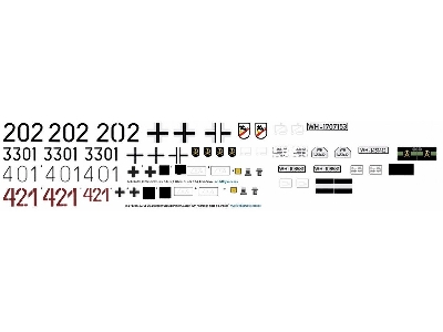 2 Sd. Kfz 251. 2 Panther And Horch Staff Car - image 1