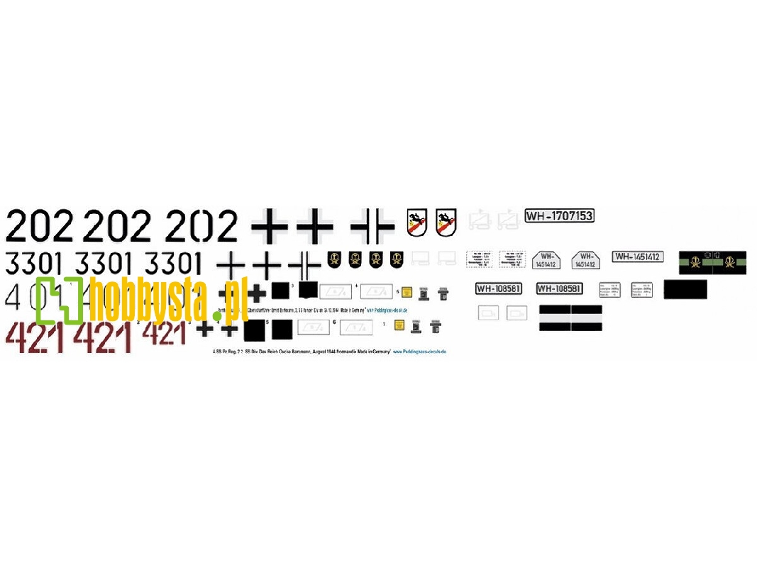 2 Sd. Kfz 251. 2 Panther And Horch Staff Car - image 1