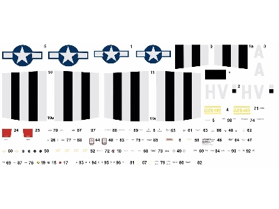 Republic P-47 D Thunderbolt - Lieutenant Colonel Francis S. "gabby" Gabreski 61 St Figher Squa. - image 1
