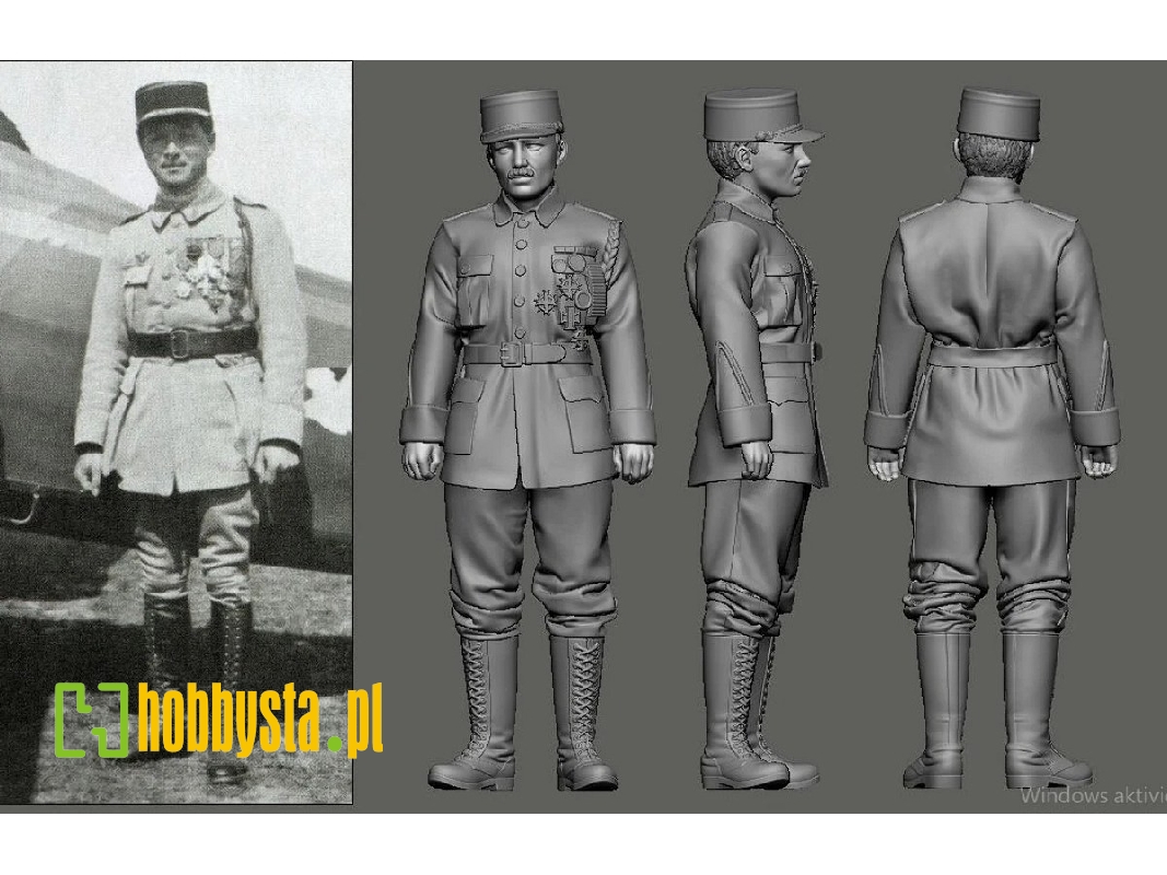 French Wwi Aces Les Cigognes - Rene Fonck - image 1