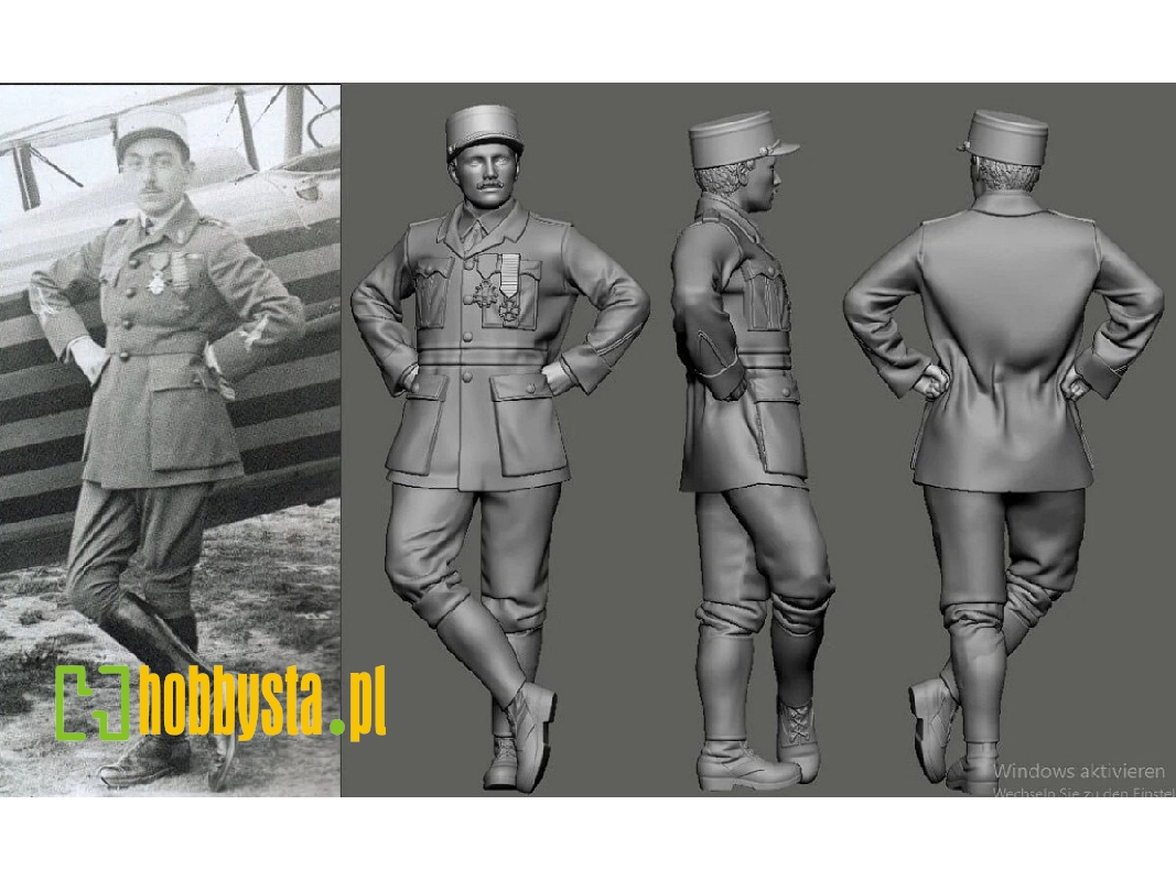 French Wwi Spad Aces - Henri Hay De Slade - image 1