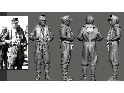 German Wwii Jg54 Aces Fw-190 Pilots - Horst Ademeit - image 1