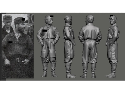 German Wwii Jg54 Aces Fw-190 Pilots - Otto Kittel - image 1