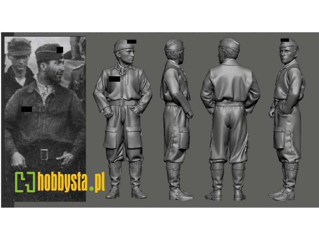 German Wwii Jg54 Aces Fw-190 Pilots - Otto Kittel - image 1