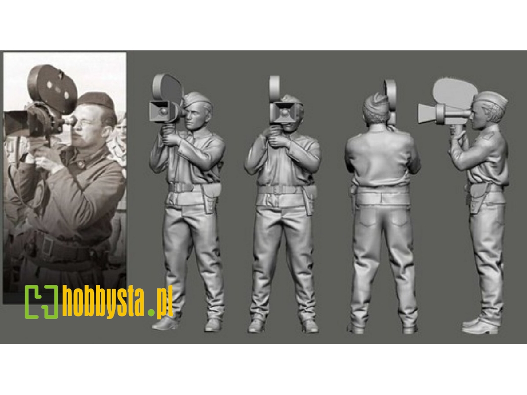 German Wwii Luftwaffe Ground Crew - Cameraman - image 1