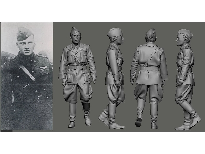 Us Wwi Aces Part 1 - 1st Pursuit Group - Hamilton Coolidge (1 Figure / 3d-printed) - image 1