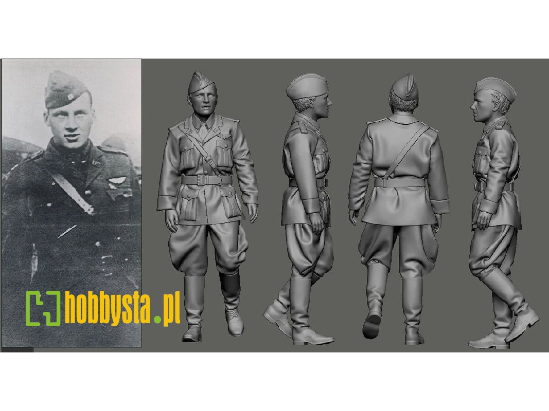 Us Wwi Aces Part 1 - 1st Pursuit Group - Hamilton Coolidge (1 Figure / 3d-printed) - image 1