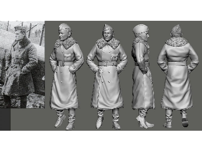 Us Wwi Aces Part 1 - 1st Pursuit Group - Reed Chambers (1 Figure / 3d-printed) - image 1