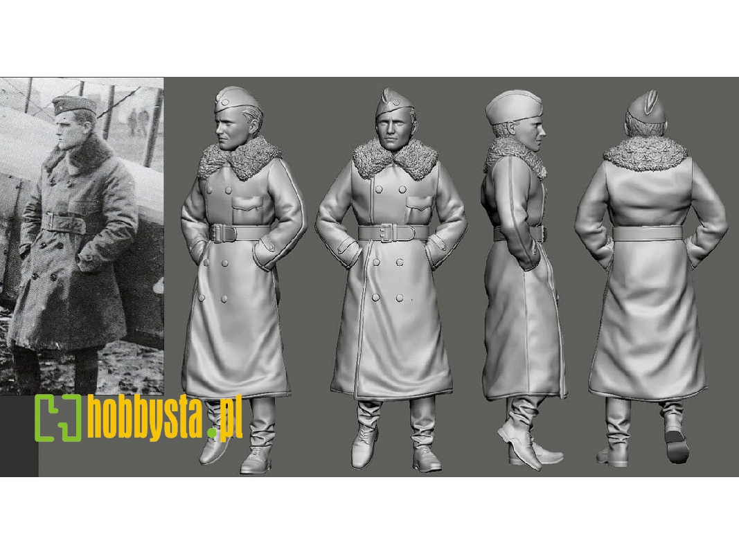 Us Wwi Aces Part 1 - 1st Pursuit Group - Reed Chambers (1 Figure / 3d-printed) - image 1