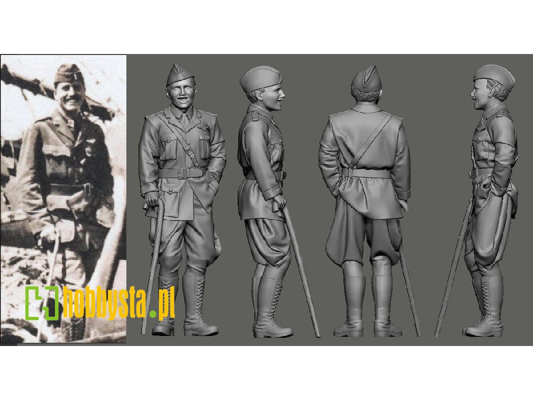 Us Wwi Aces Part 1 - 1st Pursuit Group - Sumner Sewall (1 Figure / 3d-printed) - image 1