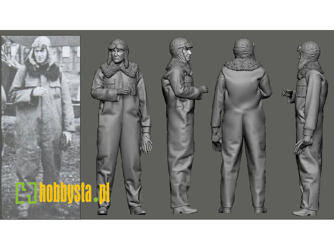 Wwi - N 124 Lafayette Escadrille - Kiffin Rockwell (1 Figure / 3d-printed) - image 1