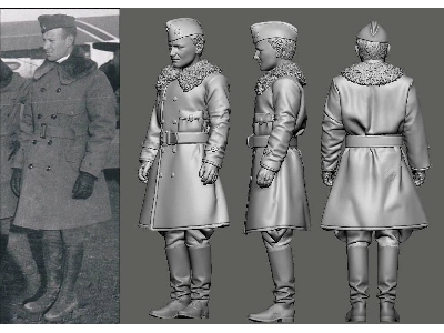 Us Wwi Aces Part 2 - 2nd & 3rd Pursuit Group - Jacques Swaab (1 Figure / 3d-printed) - image 1