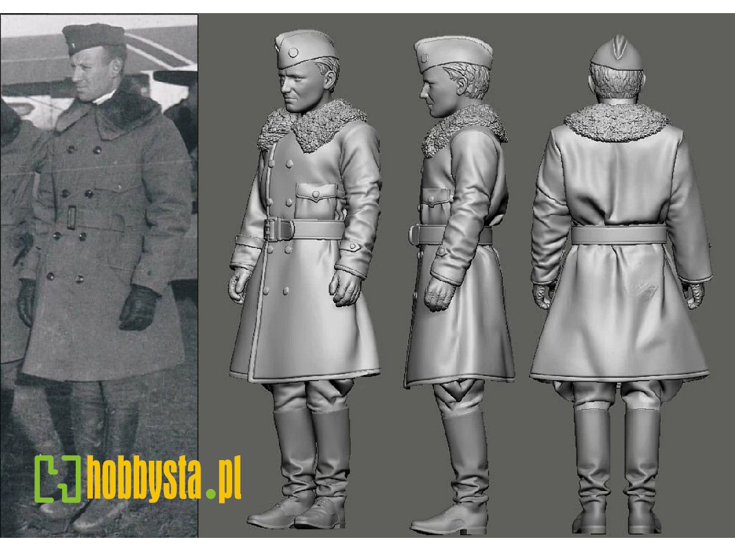 Us Wwi Aces Part 2 - 2nd & 3rd Pursuit Group - Jacques Swaab (1 Figure / 3d-printed) - image 1