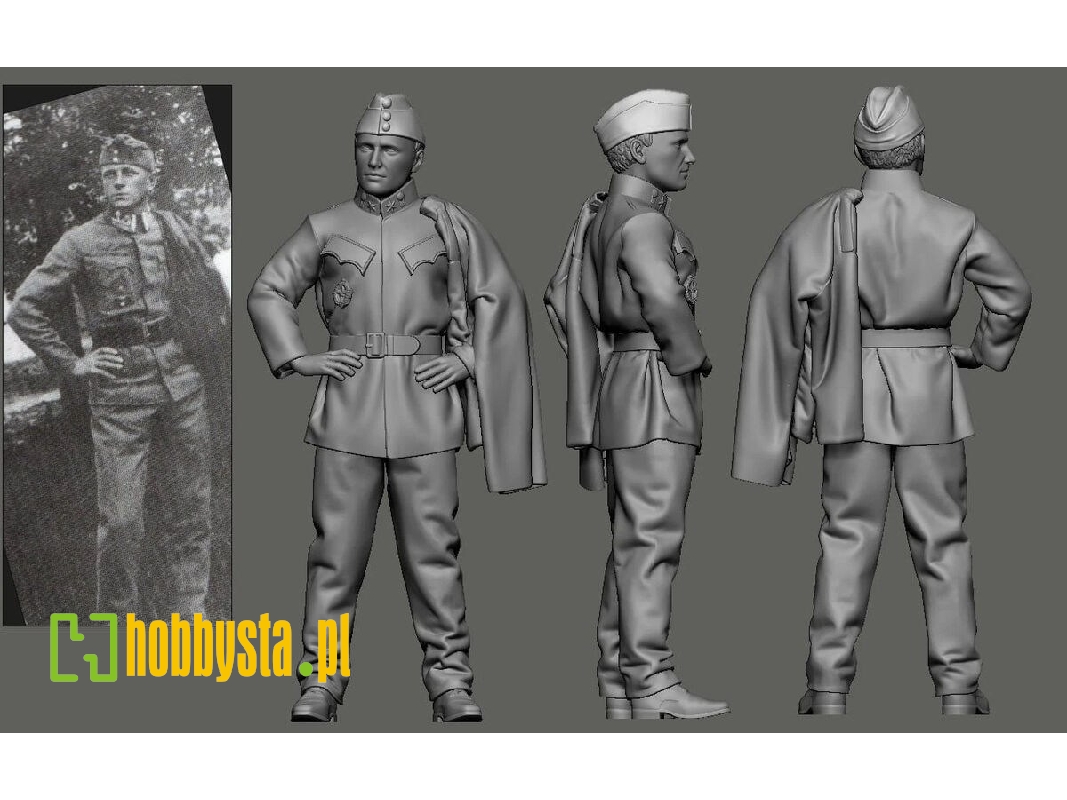 Austro-hungarian Wwi Aces Part 1 - Julius Arigi (1 Figure / 3d-printed) - image 1
