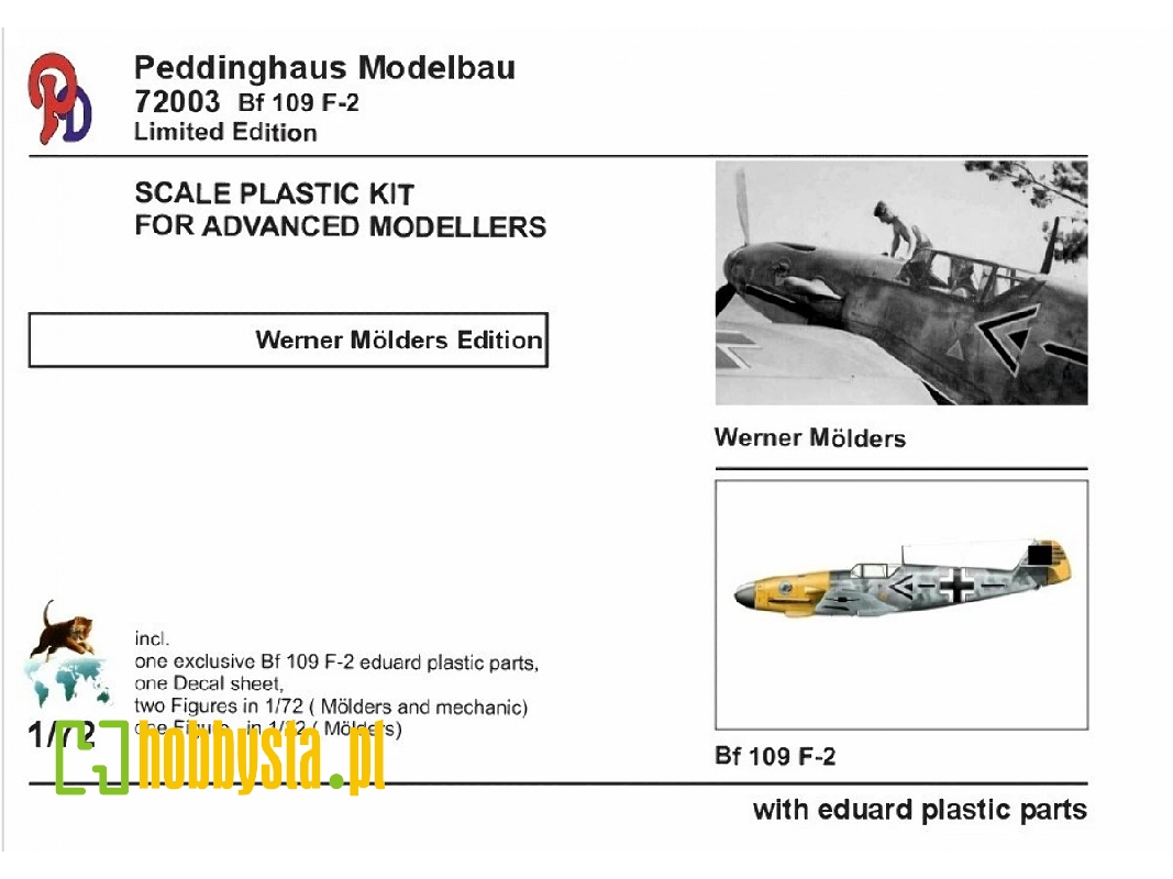 Messerschmitt Bf-109 F-2 - Oberst Molders - image 1
