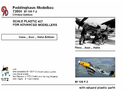 Messerschmitt Bf-109 F-2 - Hans " Assi" Hahn - image 1