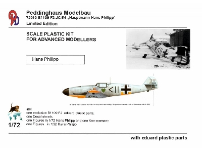 Messerschmitt Bf-109 F-2 - Hauptmann Hans Philipp - image 1