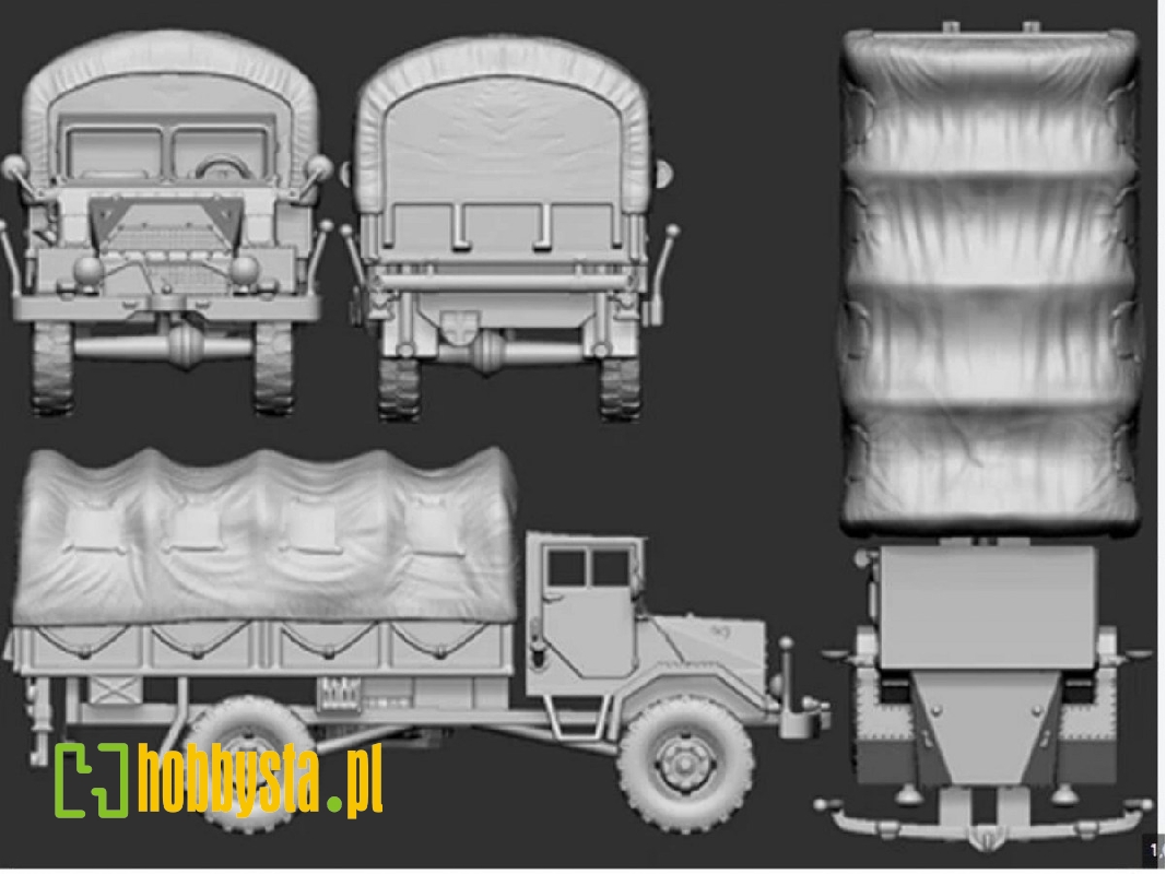 Ford 938 - Nato Goat Prische With Tarpaulin - image 1