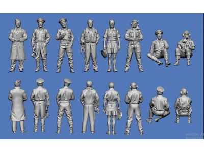 Raf Commonwealth Aces 1941-1945 - Clive Cadwell, Evan Mackie, George Beurling, Henry Mcleod, John Plagis, James Edwards - image 