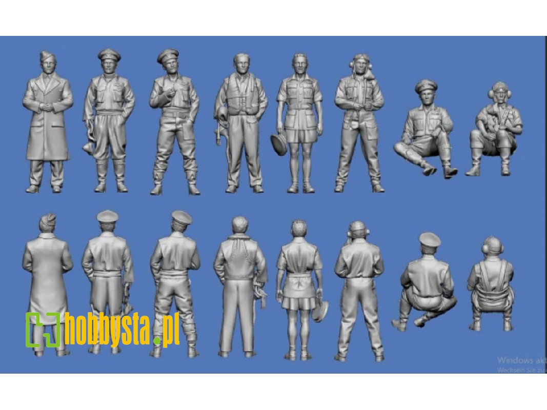 Raf Commonwealth Aces 1941-1945 - Clive Cadwell, Evan Mackie, George Beurling, Henry Mcleod, John Plagis, James Edwards - image 