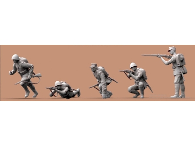 5 Polish Soldiers, Wwii - image 1