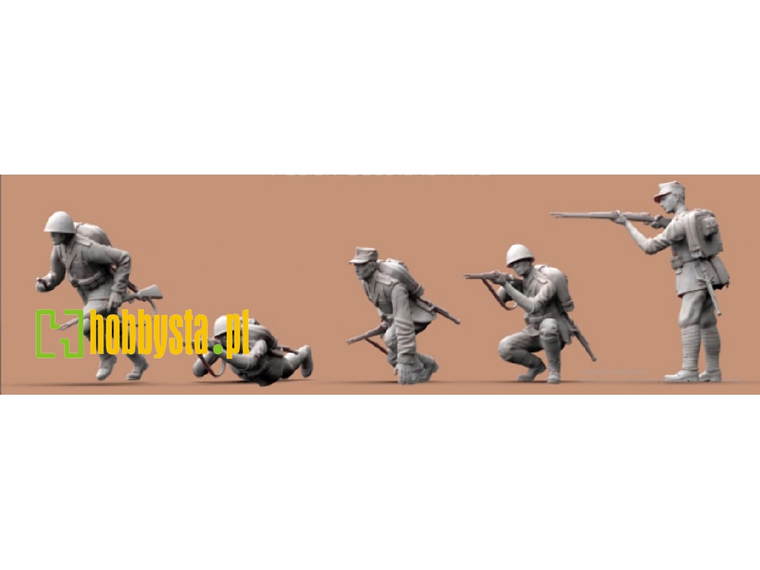 5 Polish Soldiers, Wwii - image 1