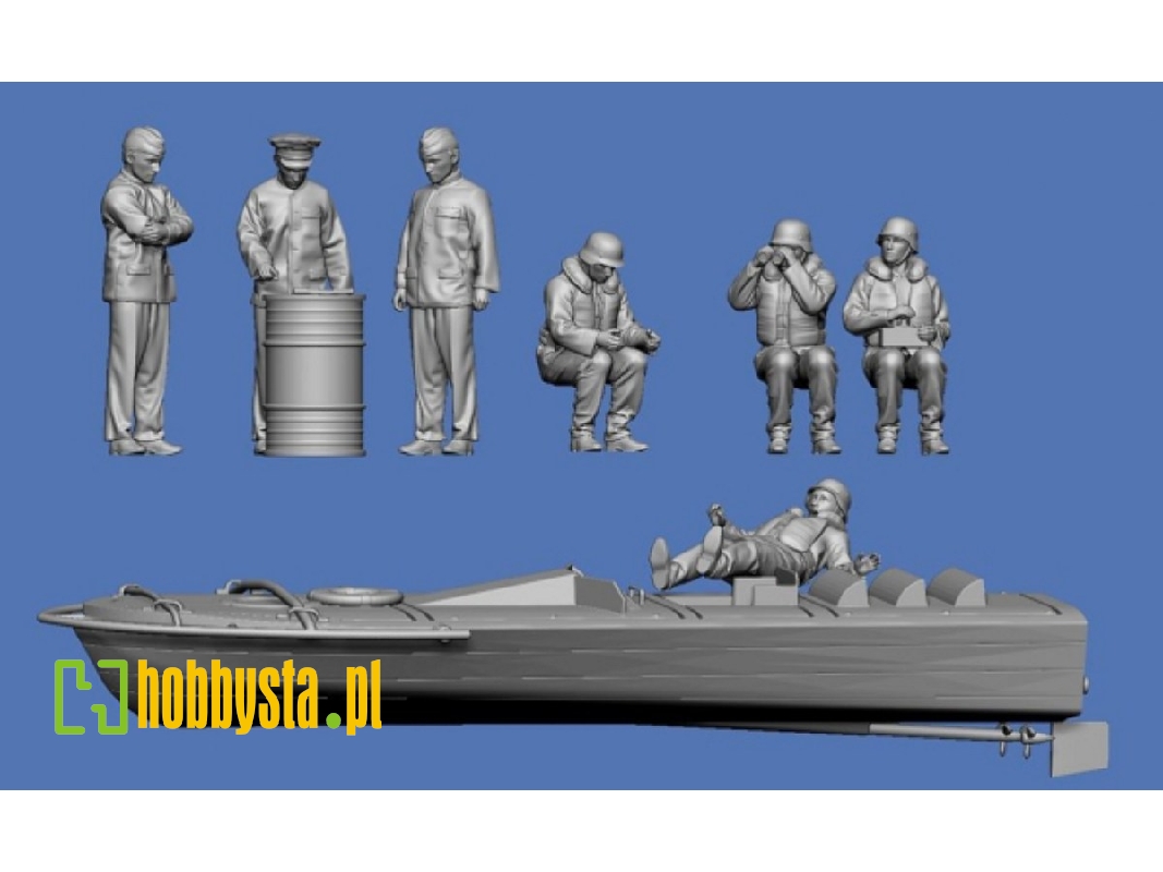 7 Soldiers And Crew For The Explosive Boat Linse - image 1