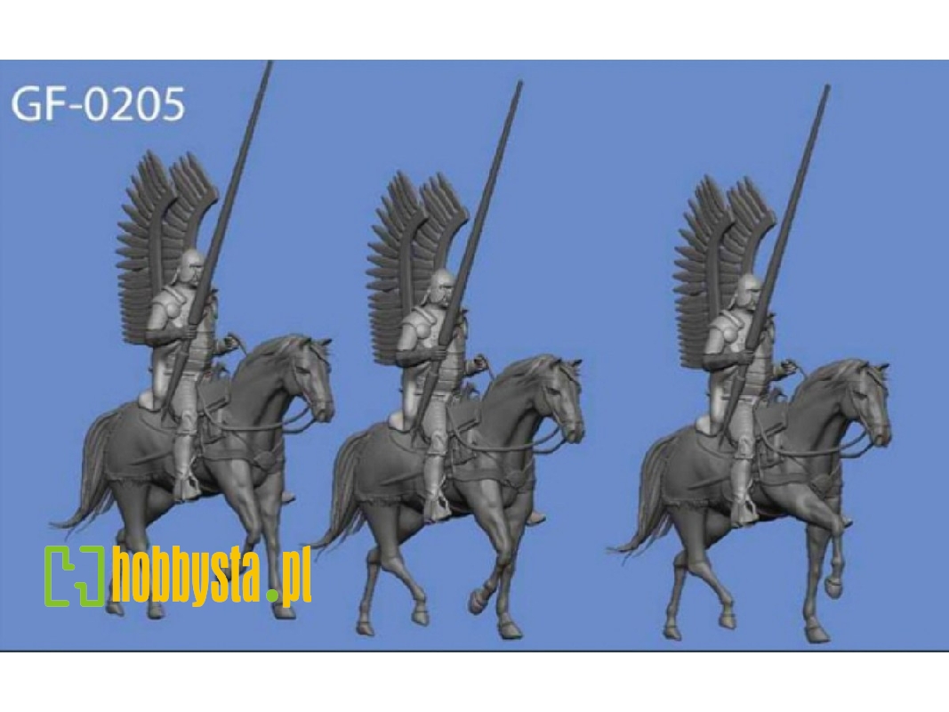 Polish Winged Hussars Trotting Into Action - image 1