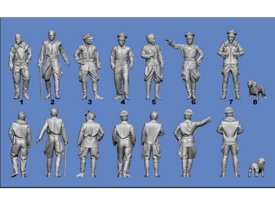 Aces Of Jg 54 Bf 109 Pilots: Hrabak, Trauloft, Philip, Ekkehard Bob, Seiler, Beisswenger, Ostermann - image 1