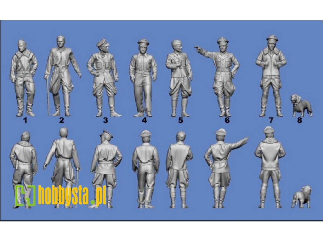 Aces Of Jg 54 Bf 109 Pilots: Hrabak, Trauloft, Philip, Ekkehard Bob, Seiler, Beisswenger, Ostermann - image 1