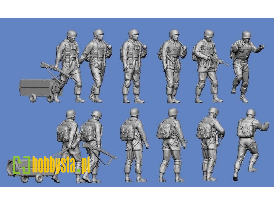 German Wwii Paratroopers On Boarding Ju-52 - image 1